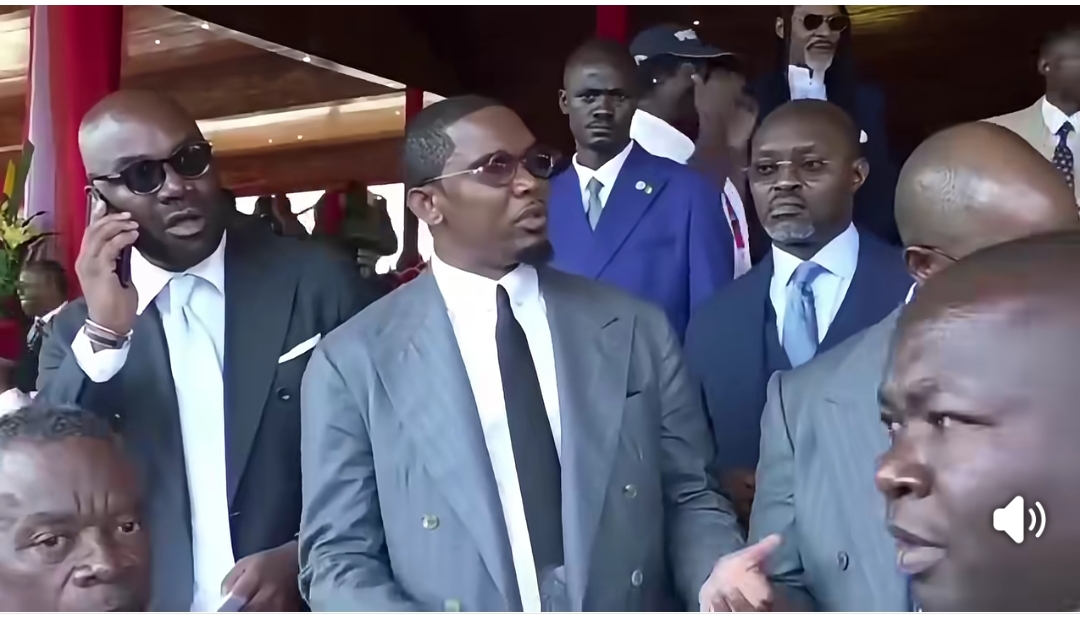 Tensions at Boulevard du 20 Mai: Samuel Eto'o confronts journalists