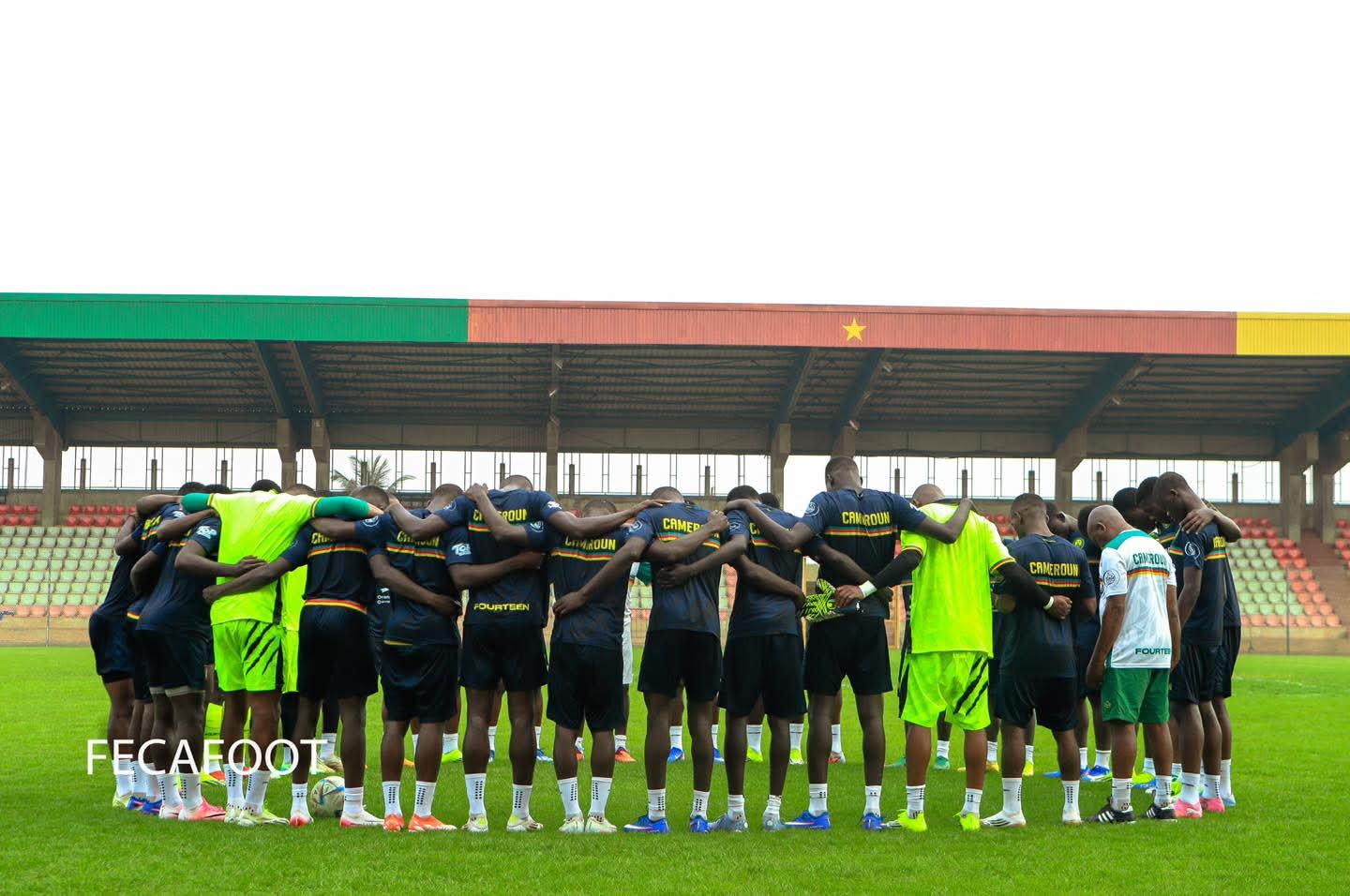 Les Lions Indomptables en préparation intensive à Yaoundé