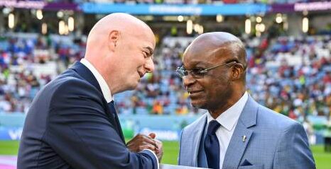 Gianni Infantino pays tribute to Roger Milla on his 74th birthday